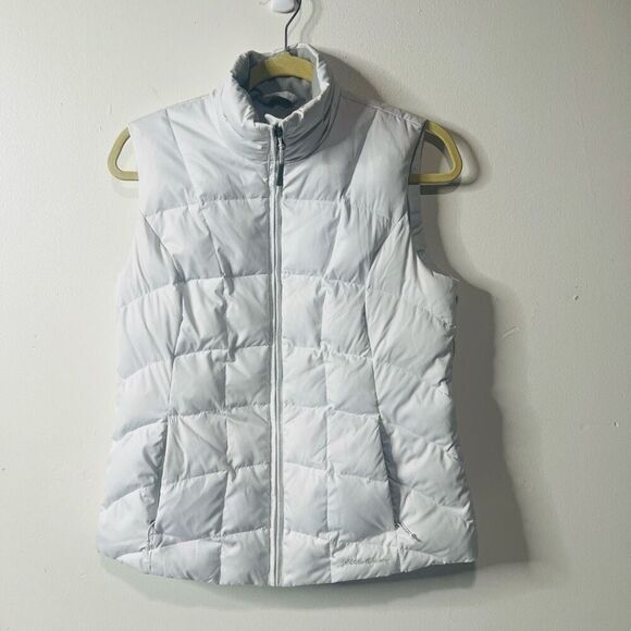 Eddie Bauer Jackets & Blazers - Eddie Bauer White Puffer Down Vest Sz Small